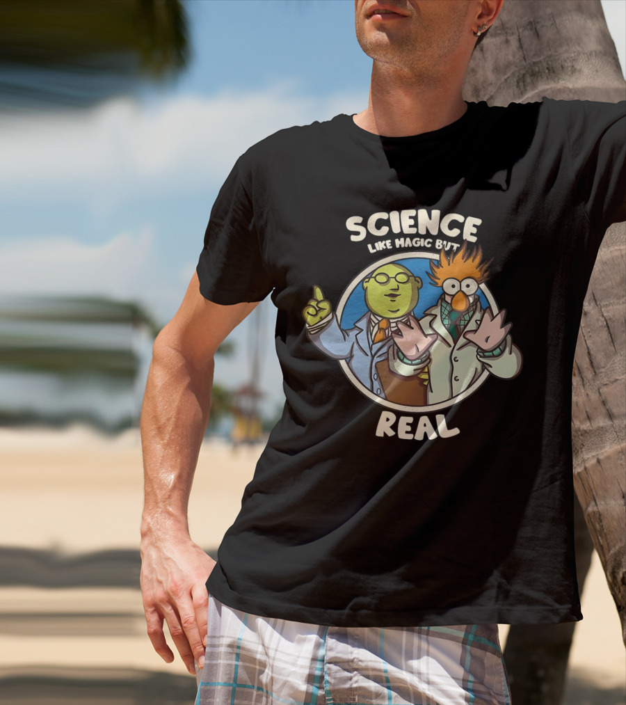 Dr. Bunsen Honeydew And Beaker Science Like Magic But Real T-Shirt