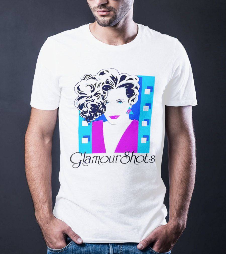 Glamour Shots Pop Art Retro Style Icons T-Shirt