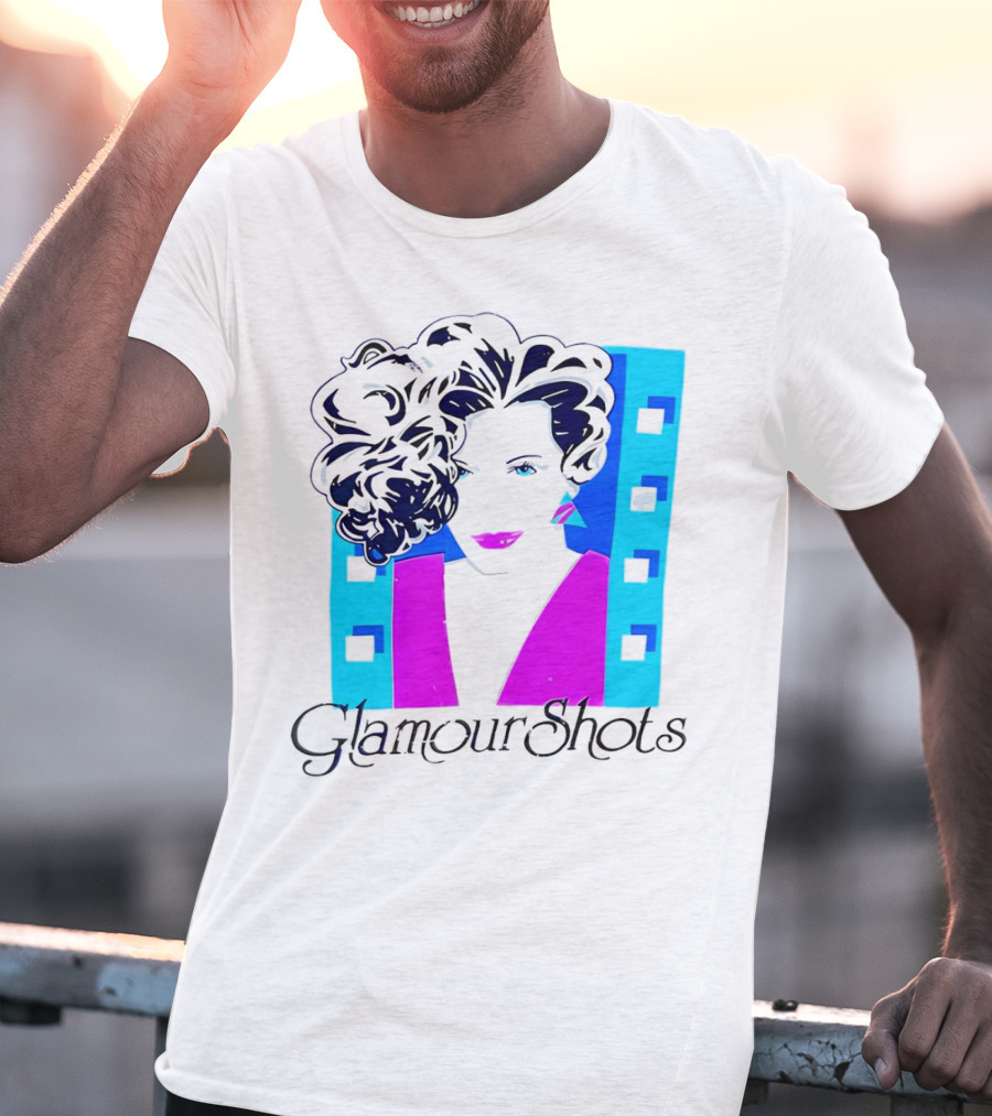 Glamour Shots Pop Art Retro Style Icons T-Shirt