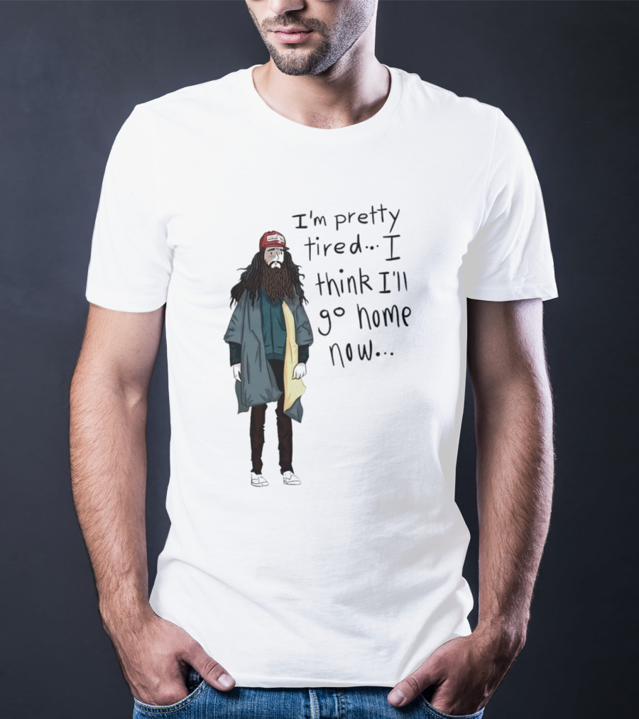 I'm Pretty Tired I Think I'll Go Home Now Vintage Movie Forest Run T-Shirt