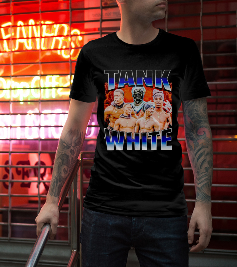 TANK WHITE Vintage Energy Group T-Shirt