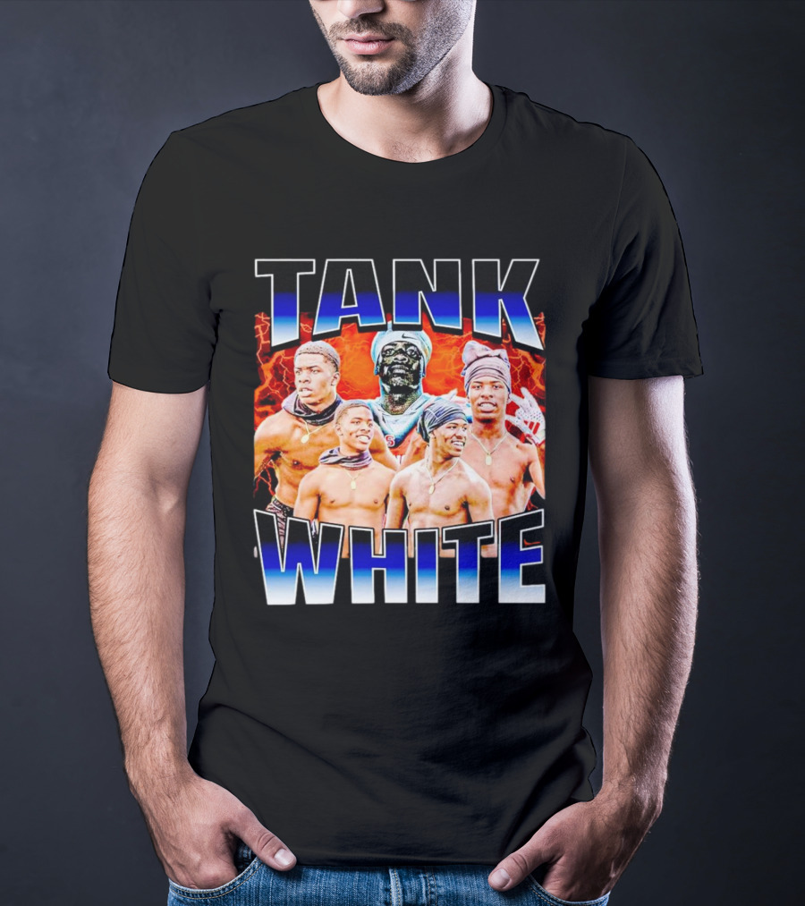 TANK WHITE Vintage Energy Group T-Shirt