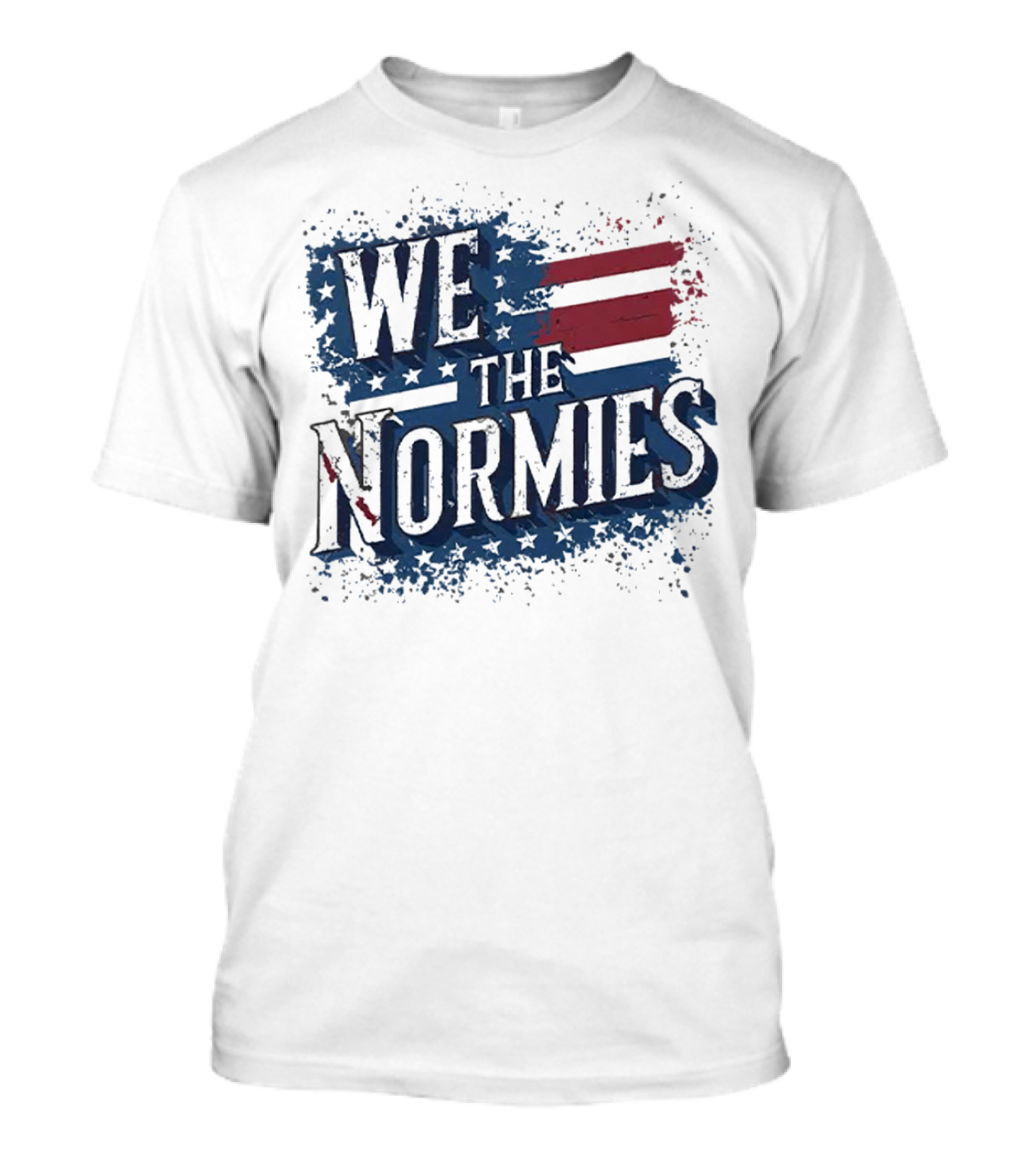 We The Normies American Flag T-Shirt