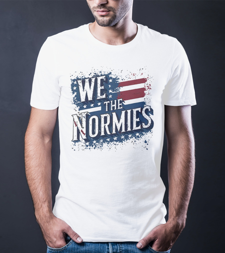 We The Normies American Flag T-Shirt