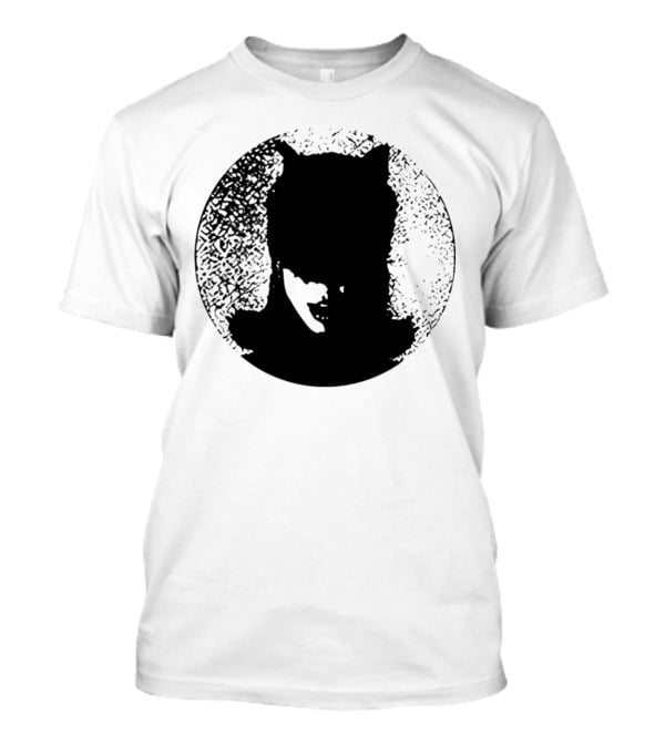 Batwoman The Boy Is Mine Dark Silhouette Circle T-Shirt