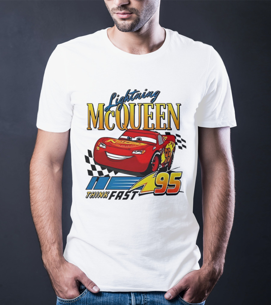 Lightning McQueen 95 Think Fast Racing Adventure T-Shirt