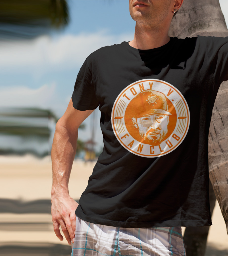 Tony V. Fan Club Baseball Hat T-Shirt