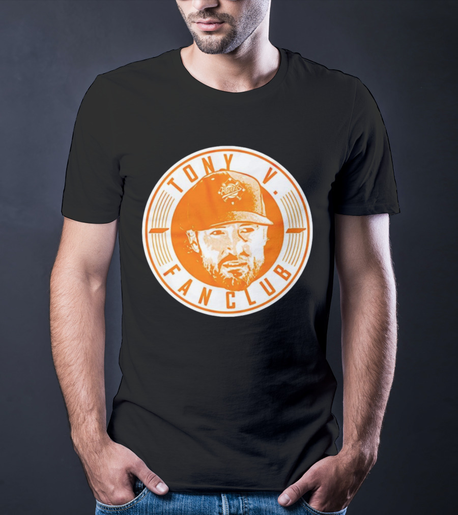 Tony V. Fan Club Baseball Hat T-Shirt