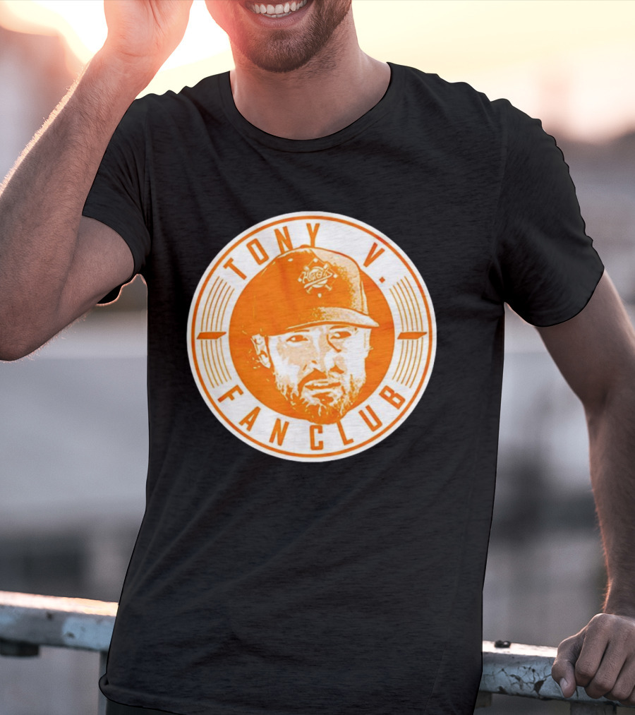Tony V. Fan Club Baseball Hat T-Shirt