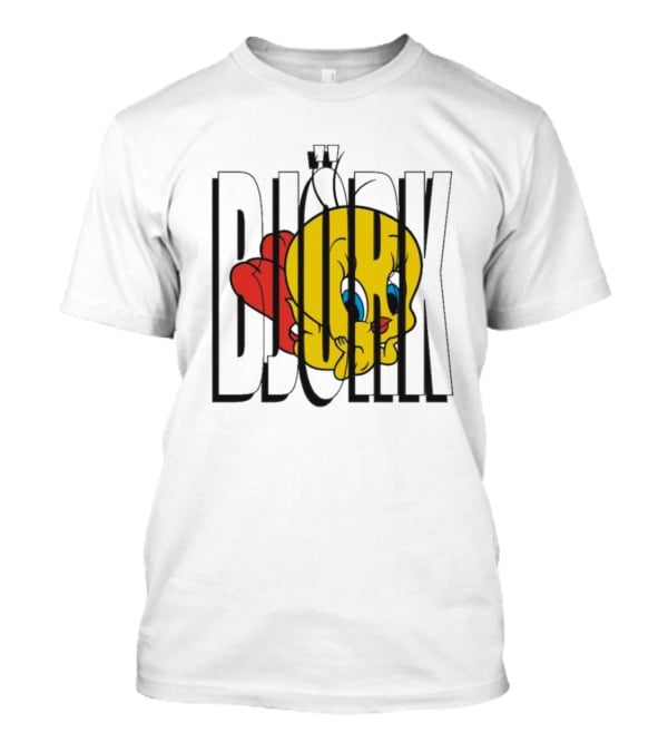 Tweety Bjork Chibi Cute Duck T-Shirt