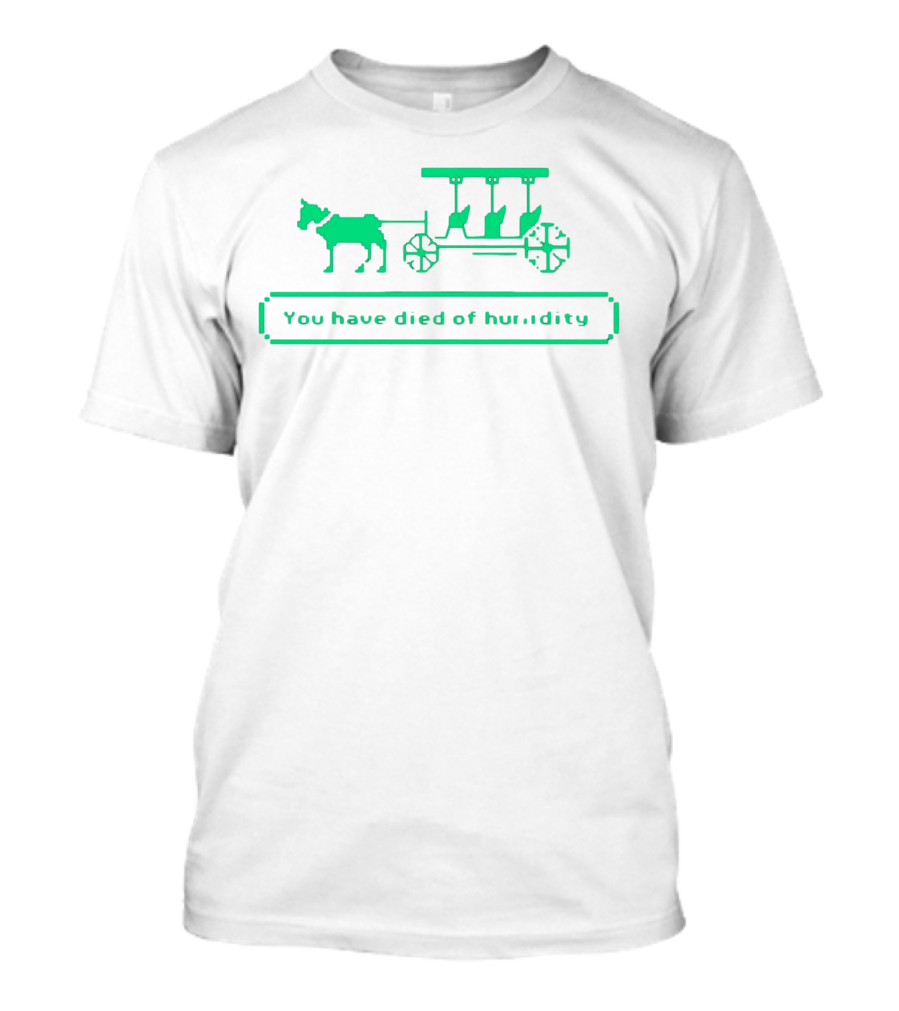 Louisiana Trail You Have Died Of Humidity Retro Wagon Image T-Shirt