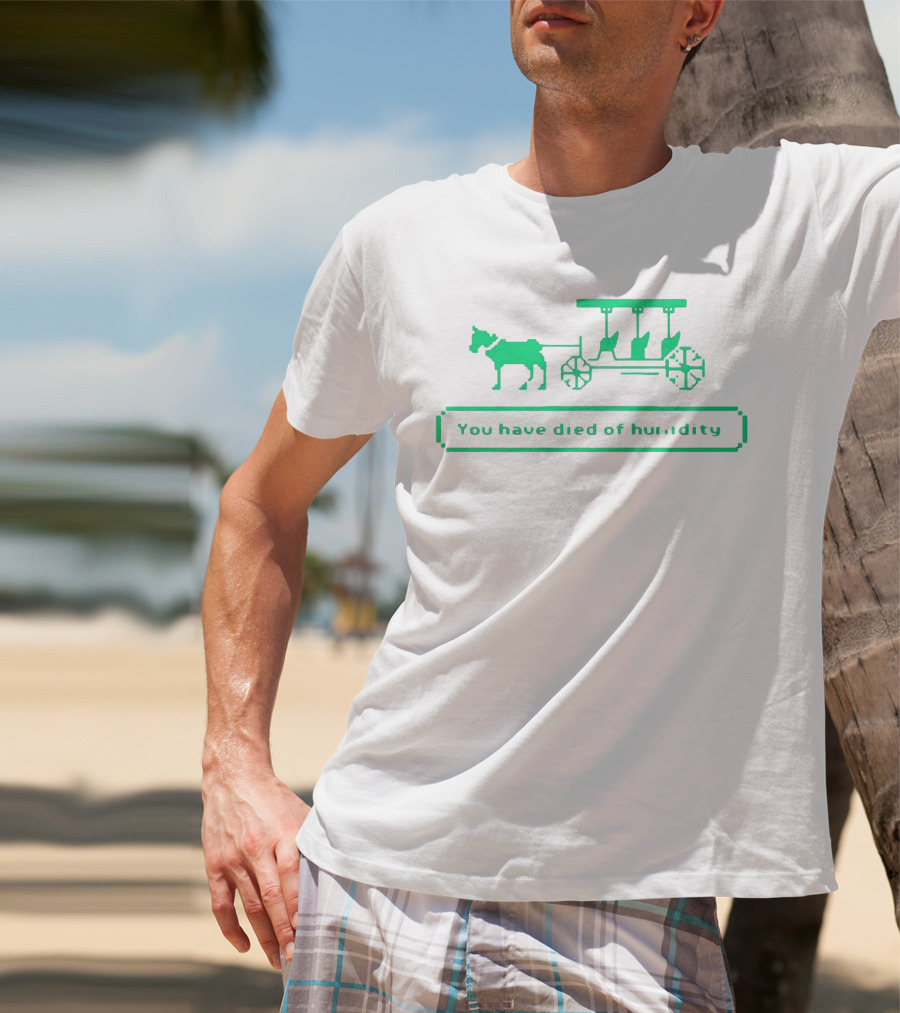 Louisiana Trail You Have Died Of Humidity Retro Wagon Image T-Shirt