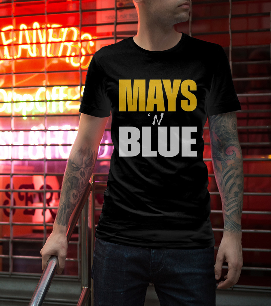 Mays ‘N Blue Michigan Wolverines T-Shirt