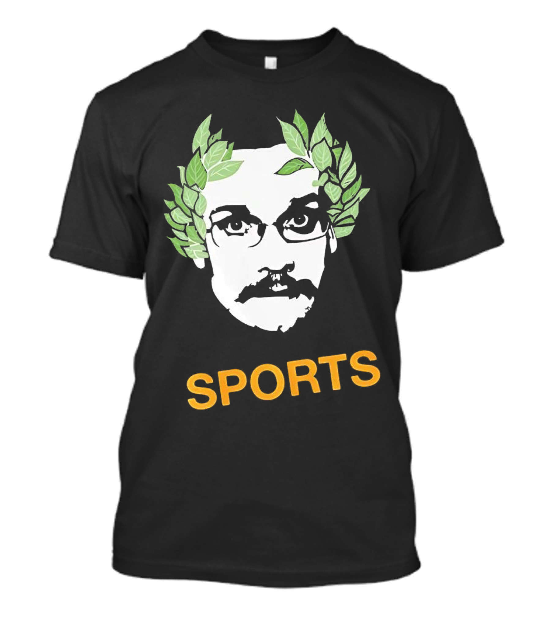Olympic John Laurel Wreath Face Sports T-Shirt