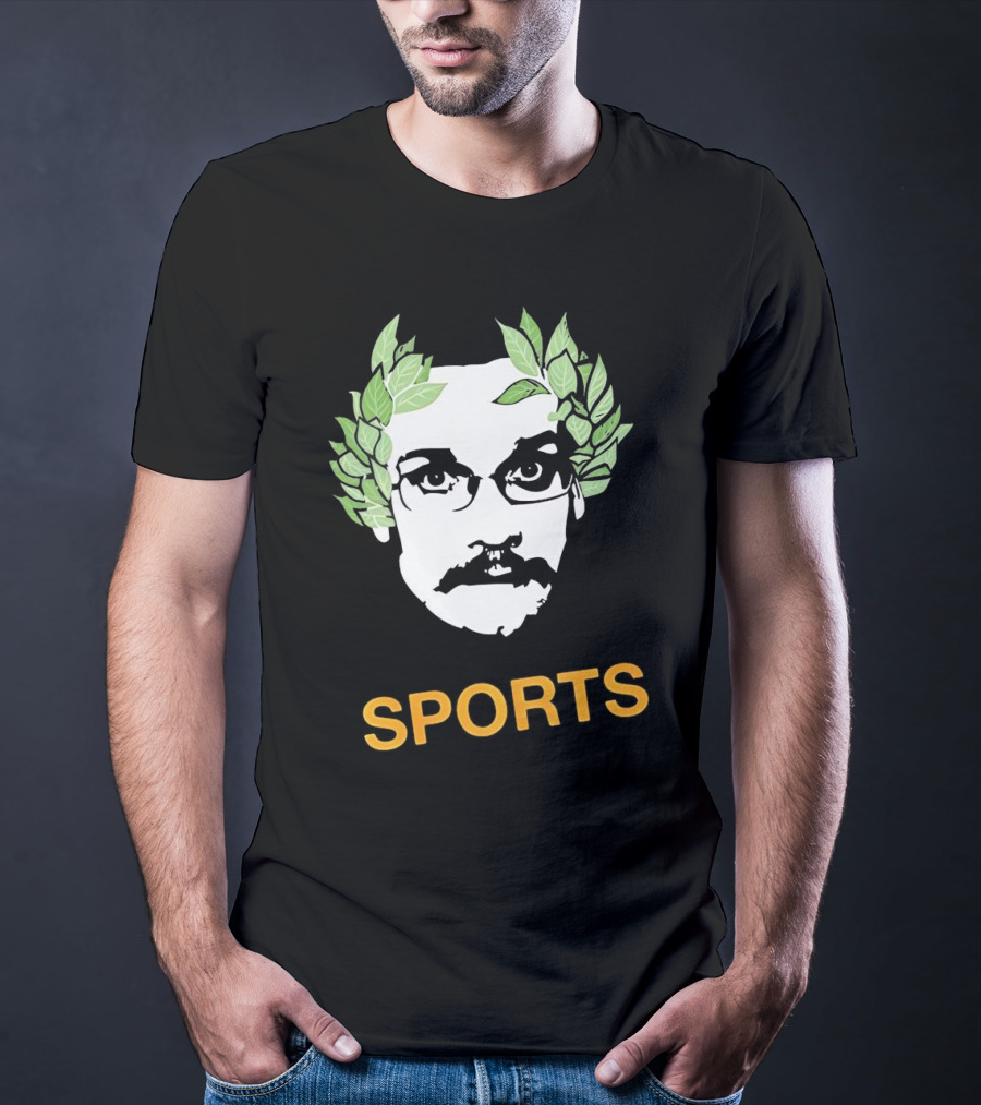 Olympic John Laurel Wreath Face Sports T-Shirt