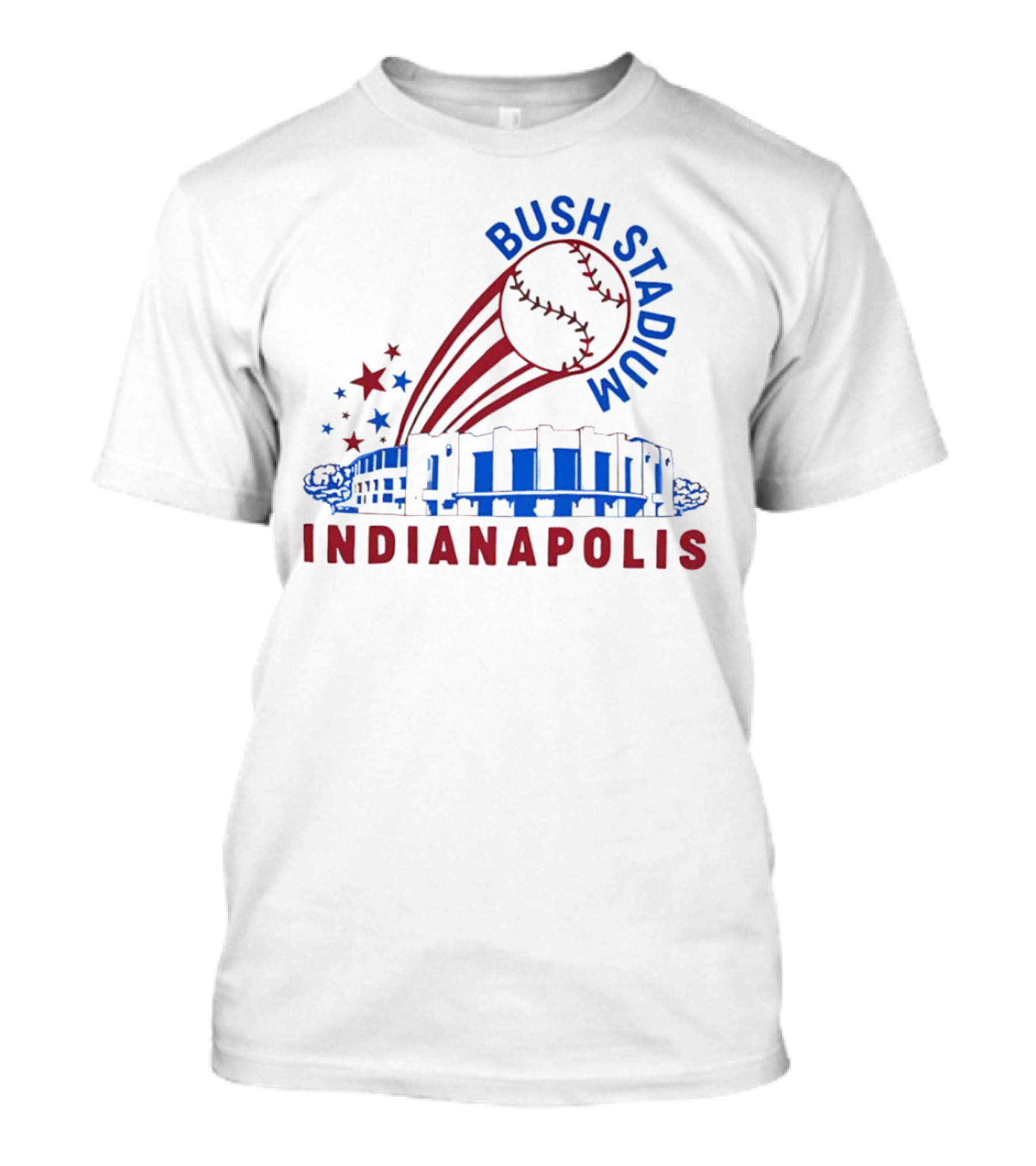 Bush Stadium Indianapolis Baseball T-Shirt
