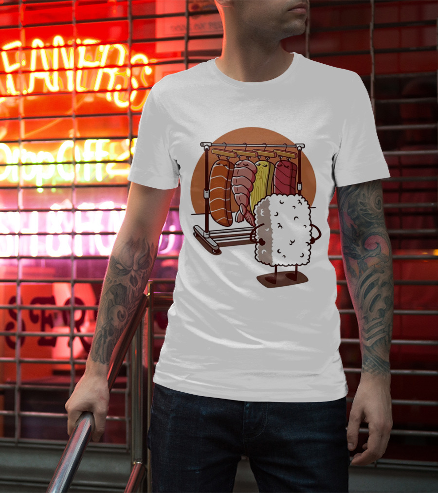 Sushi Wardrobe Nigiri Fashion Choices T-Shirt
