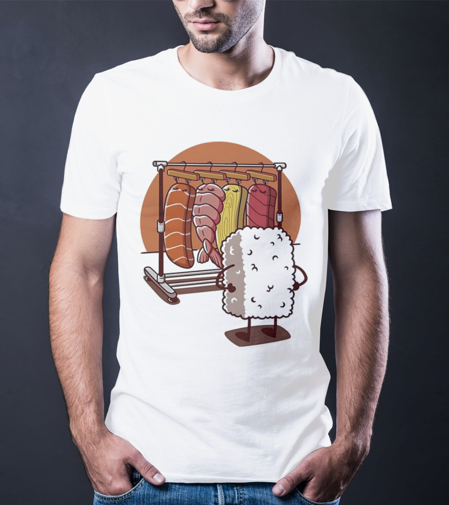 Sushi Wardrobe Nigiri Fashion Choices T-Shirt