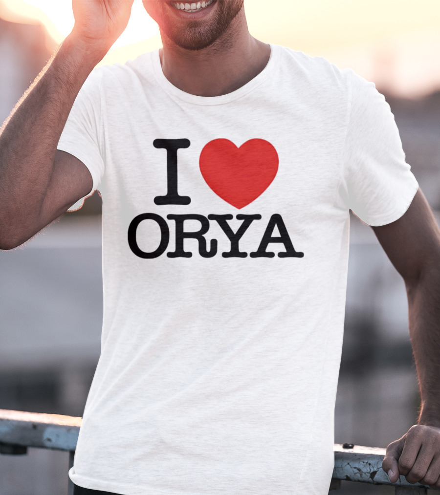 I Love ORYA Heart Icon T-Shirt