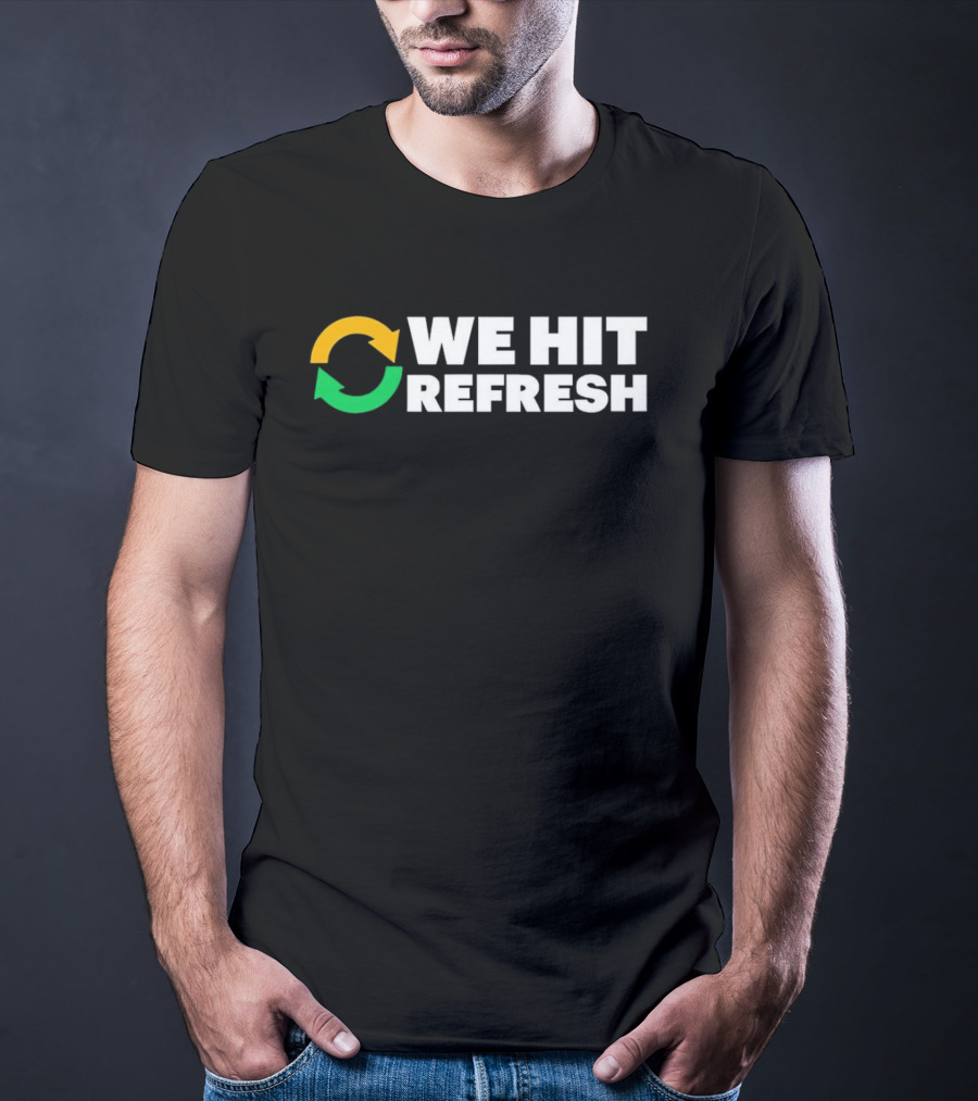 Subway We Hit Refresh Circular Arrows T-Shirt
