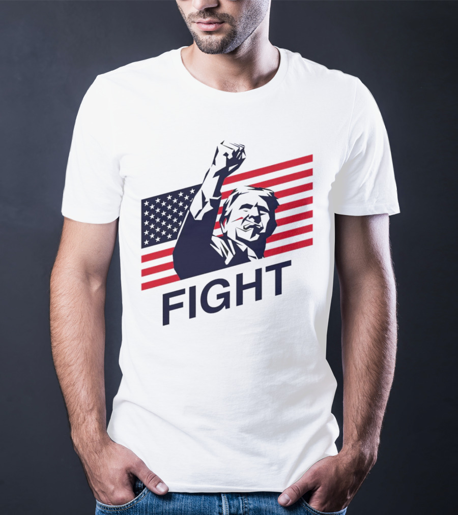 Fight American Flag Patriot T-Shirt