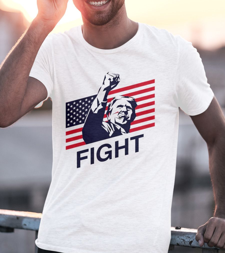 Fight American Flag Patriot T-Shirt