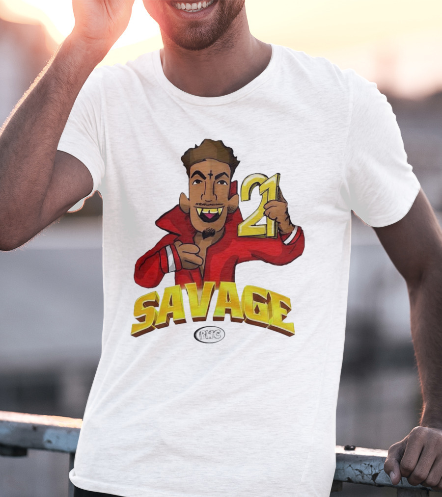 Savage 21 PWC Cartoon Character T-Shirt