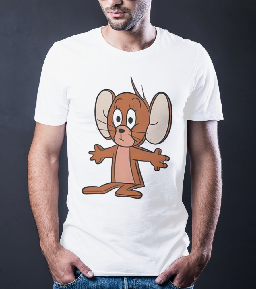 Hanna Barbera Tom And Jerry Jerry Iconic Character T-Shirt