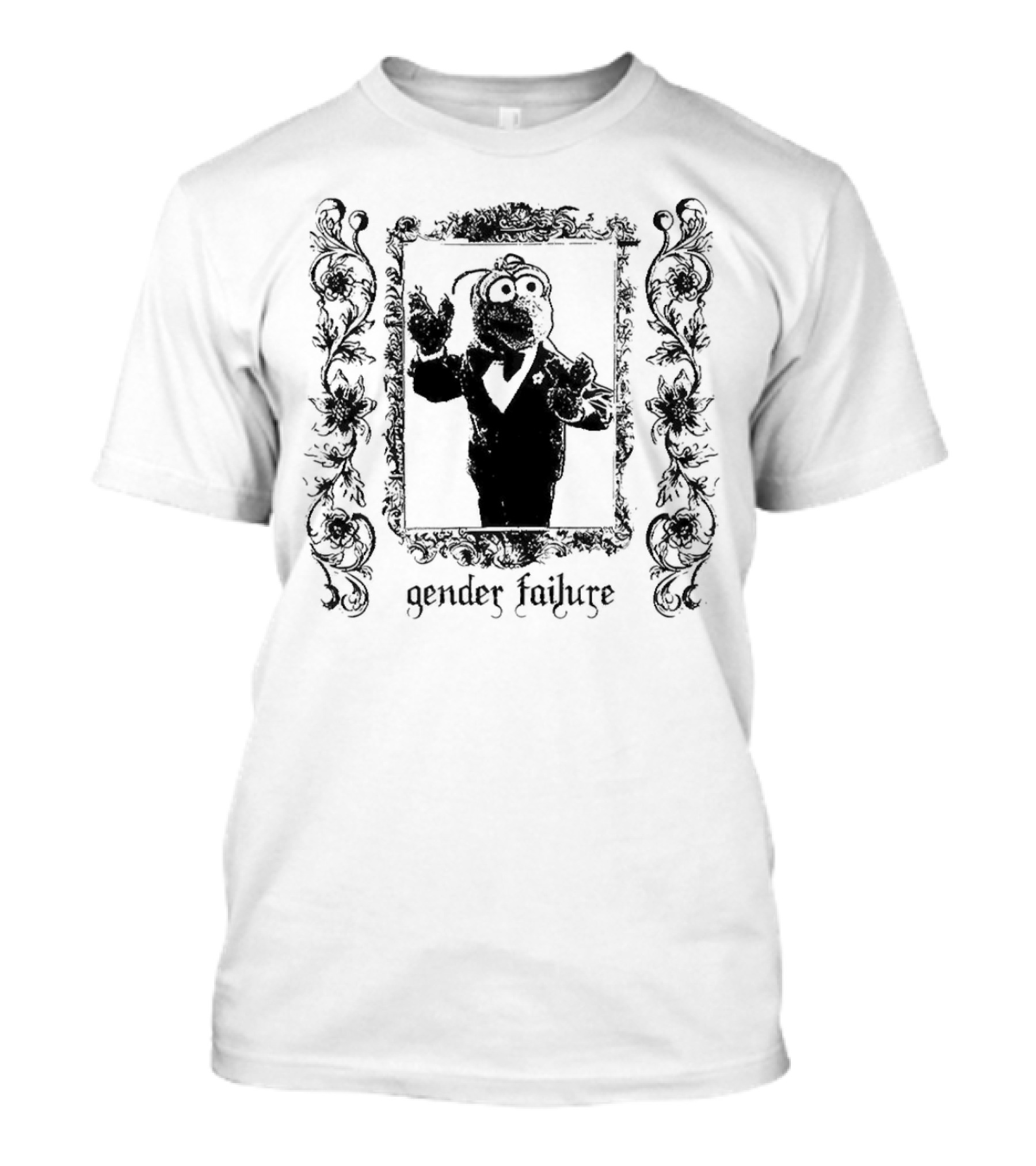 Silas Denver Gender Failure Gonzo Elegant Frame T-Shirt