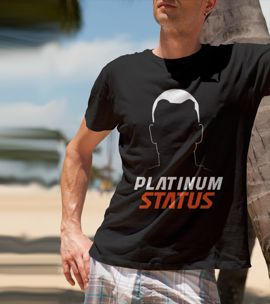 Platinum Status Joe Burrow T-Shirt
