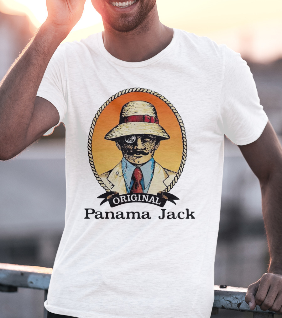 Original Panama Jack Sunset Rope Vintage Gentleman T-Shirt
