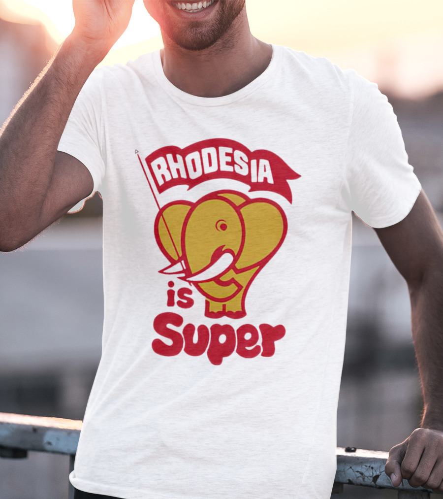 Rhodesia Is Super Elephant T-Shirt