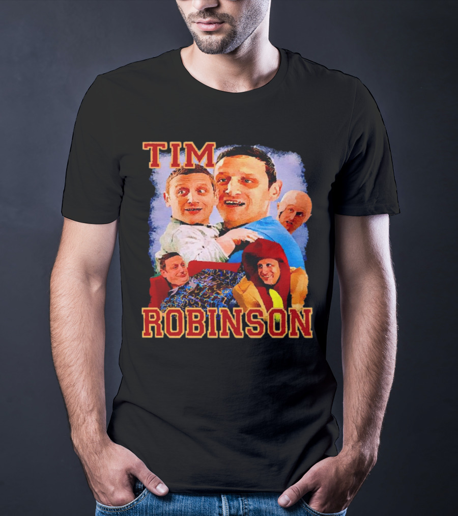 Tim Robinson Sketch Characters Collage T-Shirt