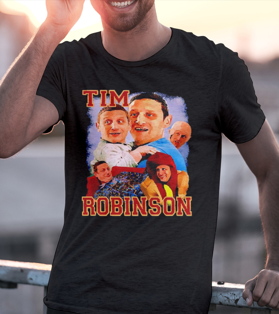 Tim Robinson Sketch Characters Collage T-Shirt