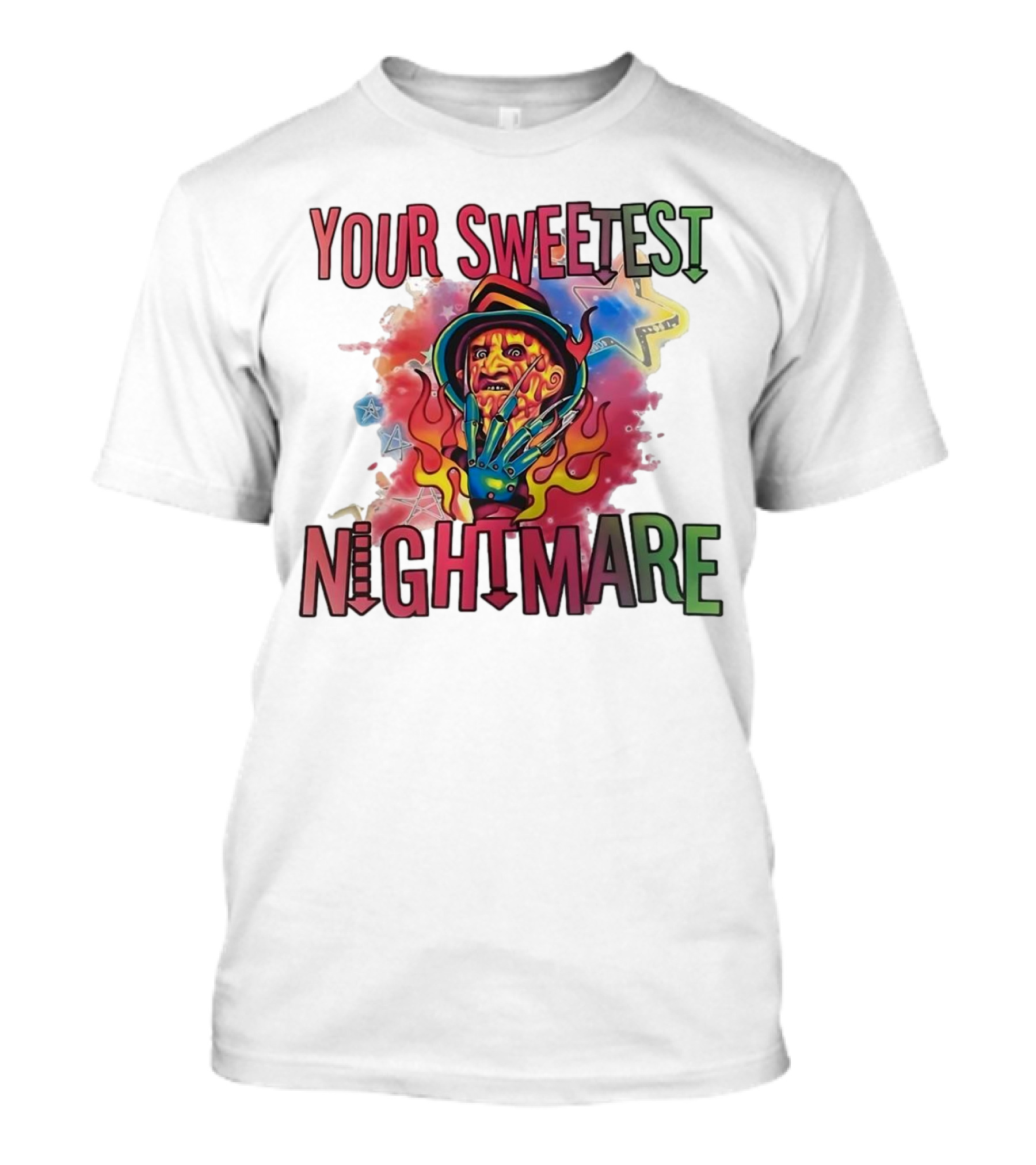 Your Sweetest Nightmare Freddy Krueger Halloween T-Shirt