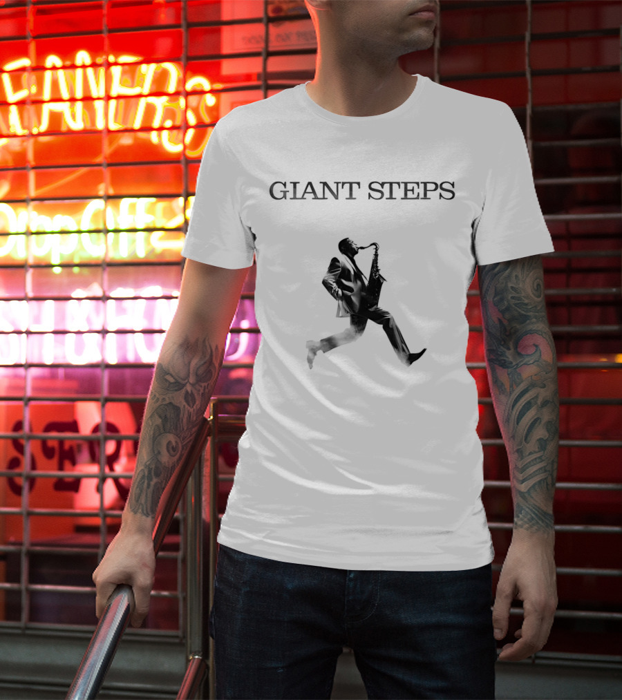 Giant Steps John Coltrane Saxophone T-Shirt