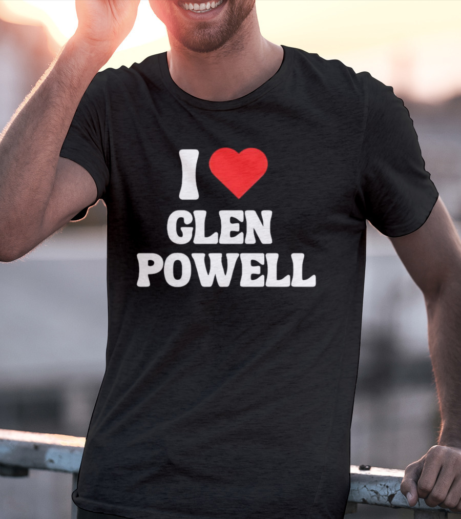 I Heart Glen Powell T-Shirt