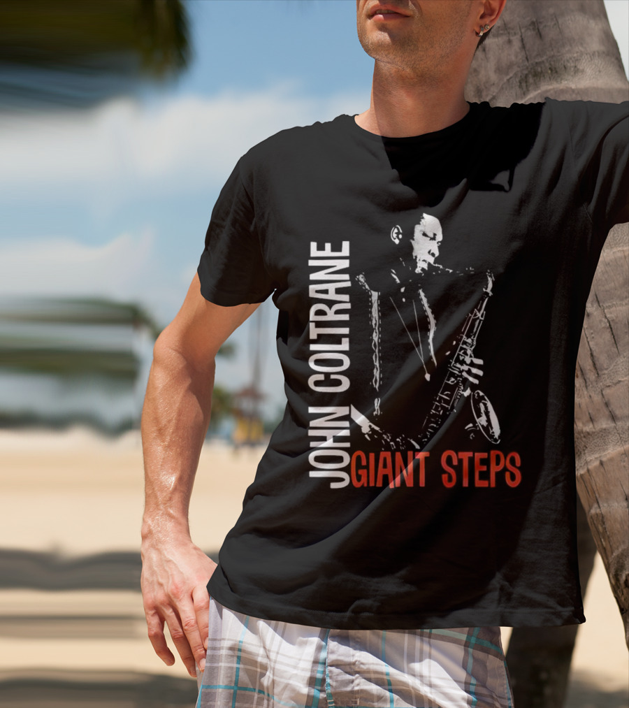 John Coltrane Giant Steps Saxophone Player T-Shirt