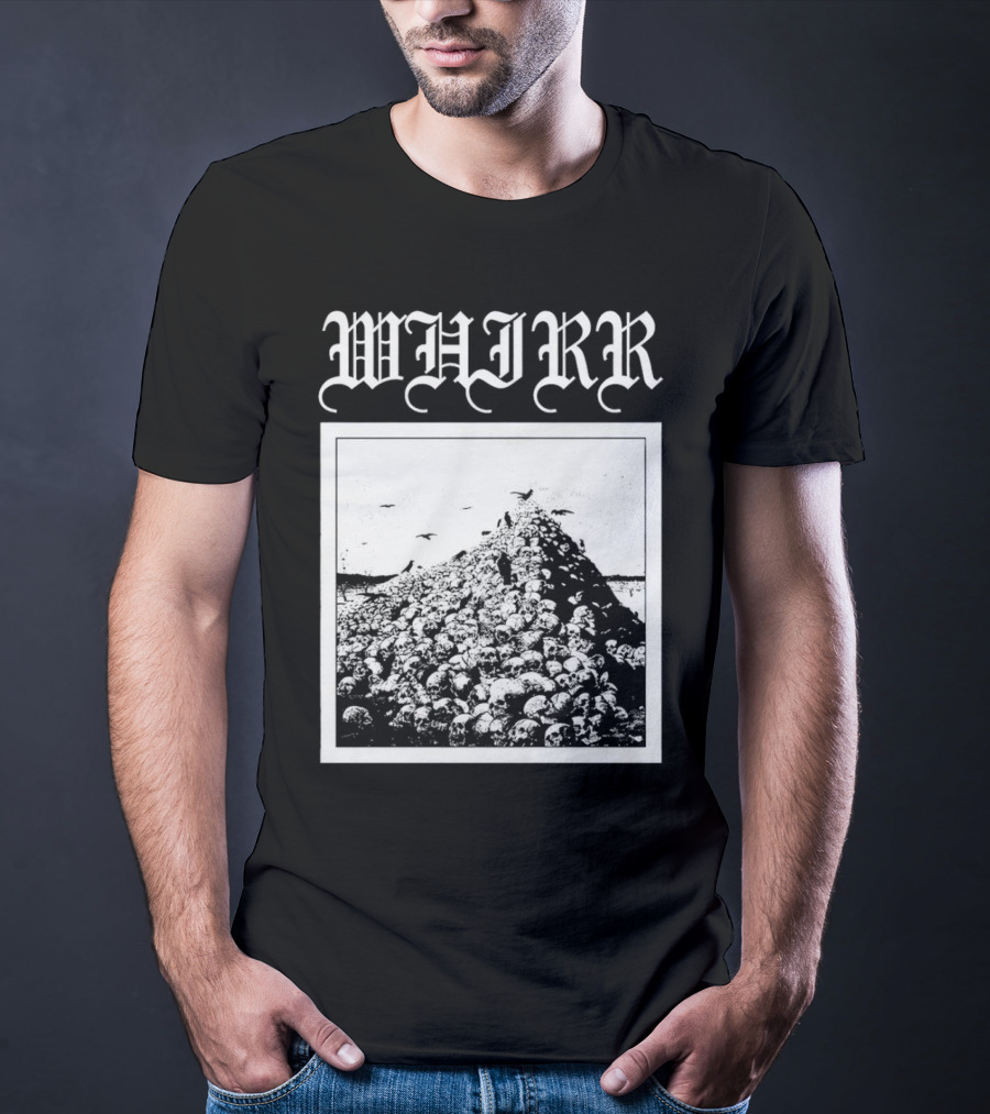 Whirr Skull Mountain Death T-Shirt
