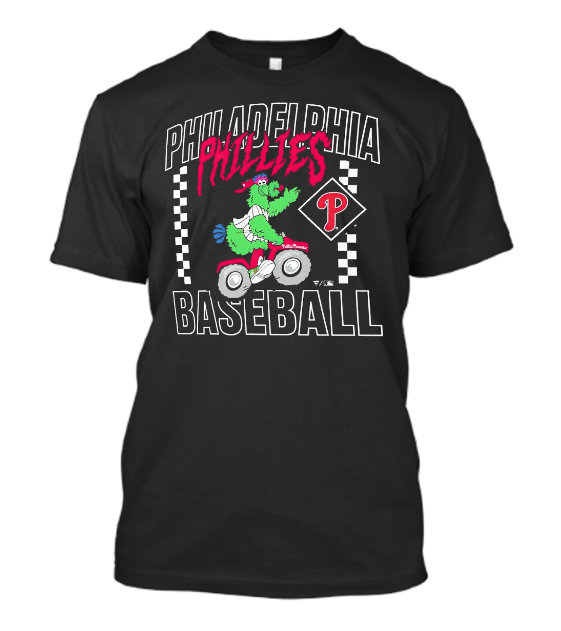 Philadelphia Phillies Baseball Phanatic Scooter Race T-Shirt
