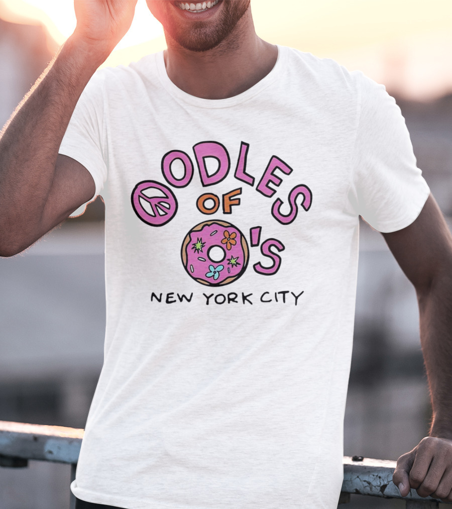 Oodles Of O’s Peace Donut New York City T-Shirt