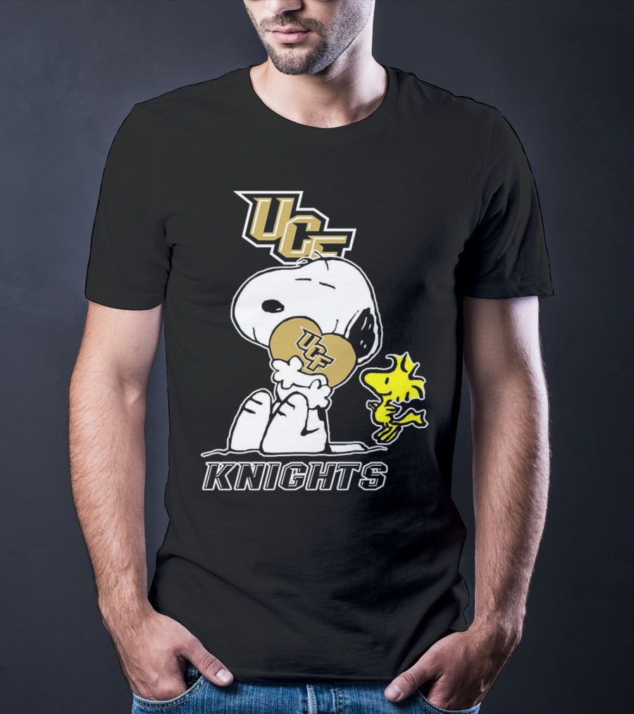 Snoopy And Woodstock UCF Knights Football Team Spirit T-Shirt
