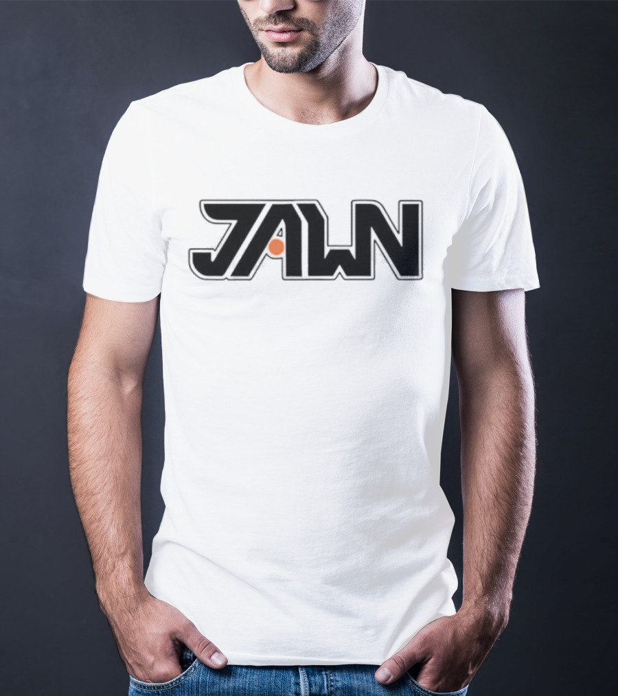 Philadelphia Flyers Jawn Logo With Orange Dot T-Shirt