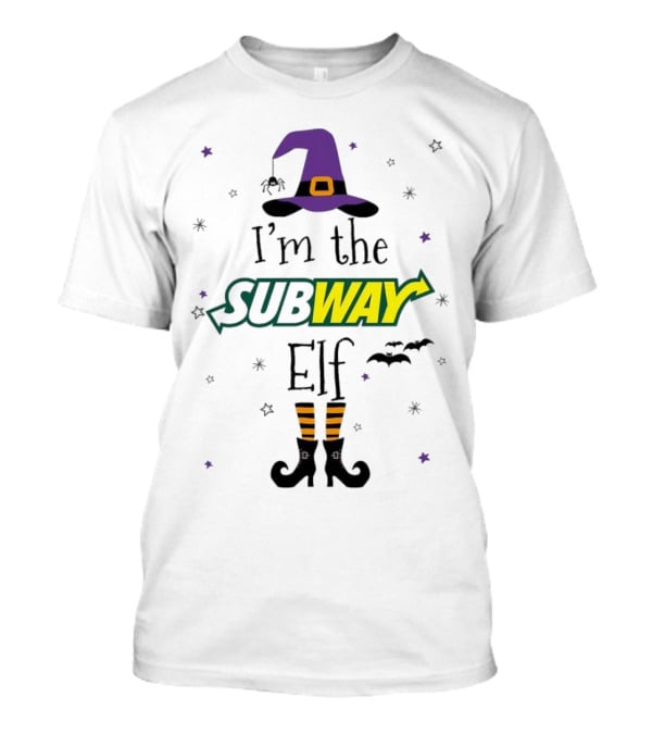 I’m The Subway Witch Elf Halloween T-Shirt