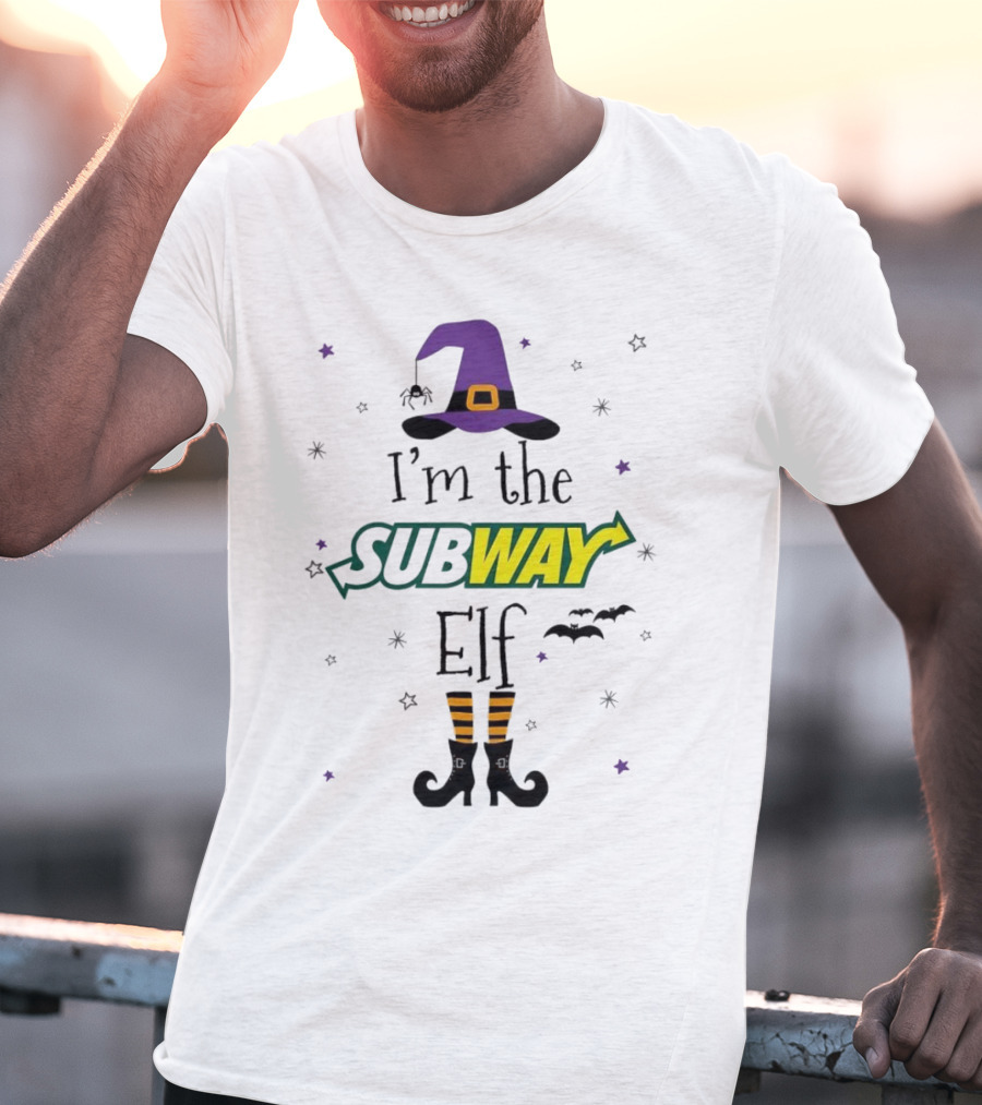 I’m The Subway Witch Elf Halloween T-Shirt