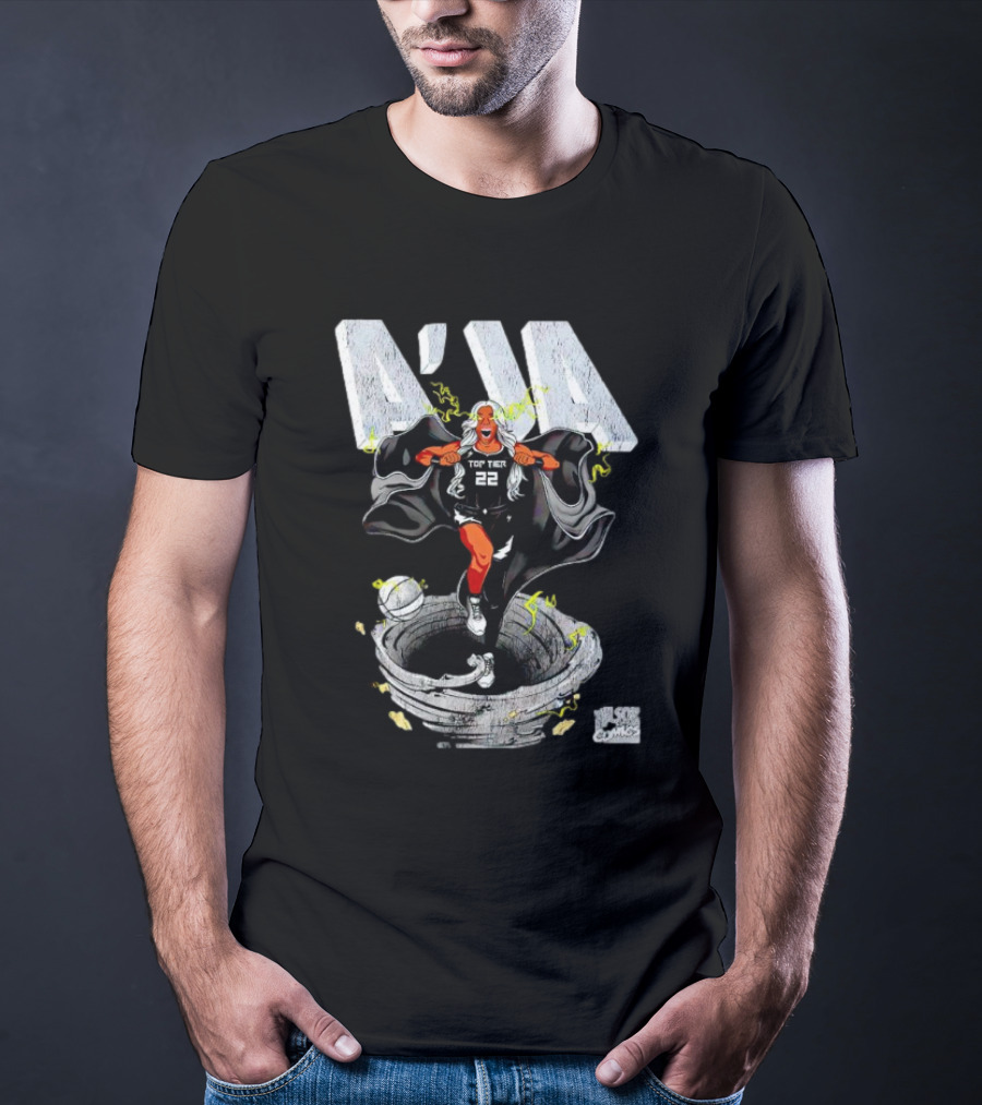 Las Vegas Aces A'ja Wilson 22 Top Tier Superhero Wilson Comics T-Shirt