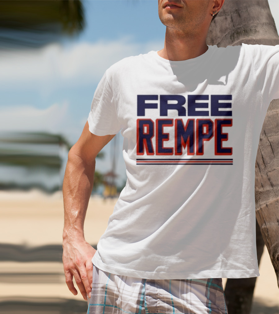 Webleedblue Free Rempe Sports Fan Support T-Shirt
