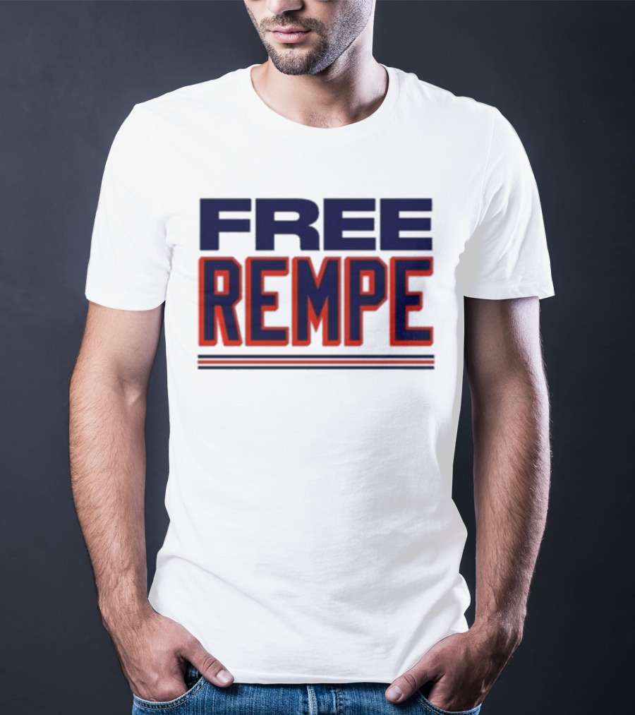 Webleedblue Free Rempe Sports Fan Support T-Shirt