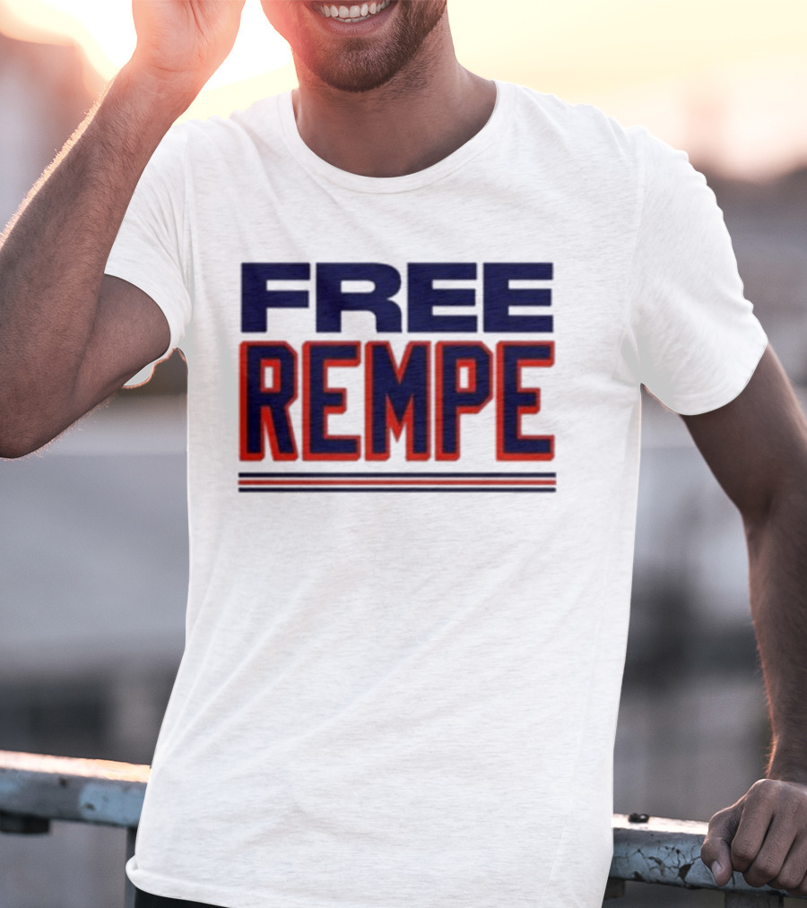 Webleedblue Free Rempe Sports Fan Support T-Shirt