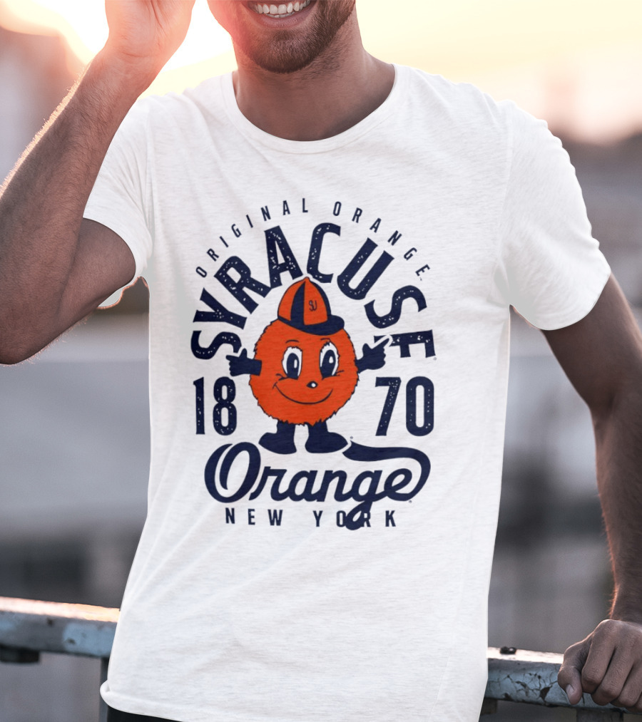 Syracuse Orange Original 1870 New York Orange Syracuse T-Shirt